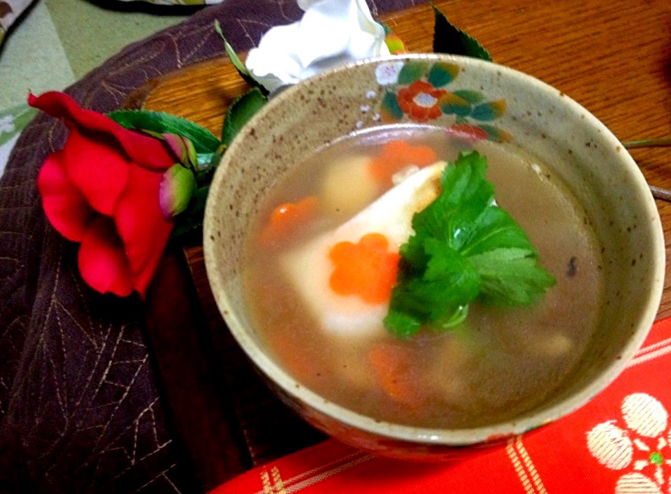 ✨Zoni,new year's soup?...お雑煮✨
