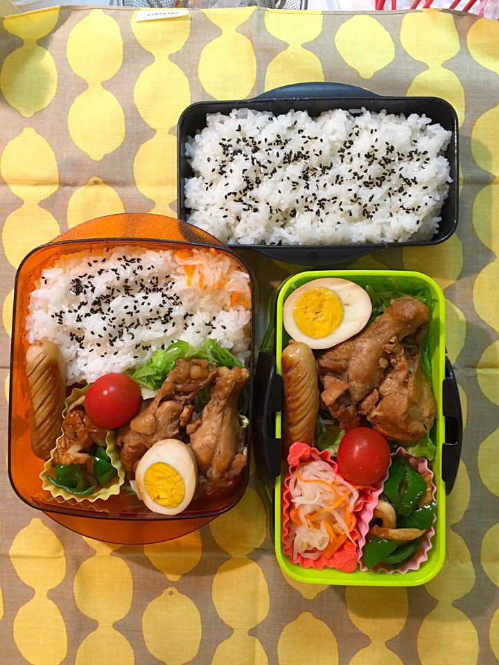 2016.1.6 冬休み子供たち弁当