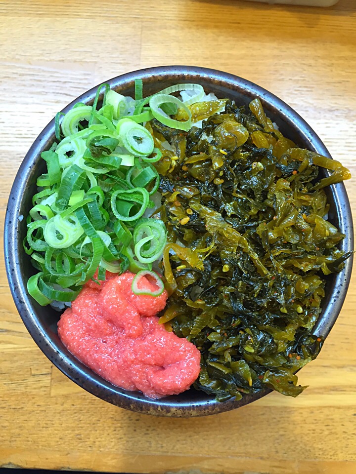 明太高菜丼