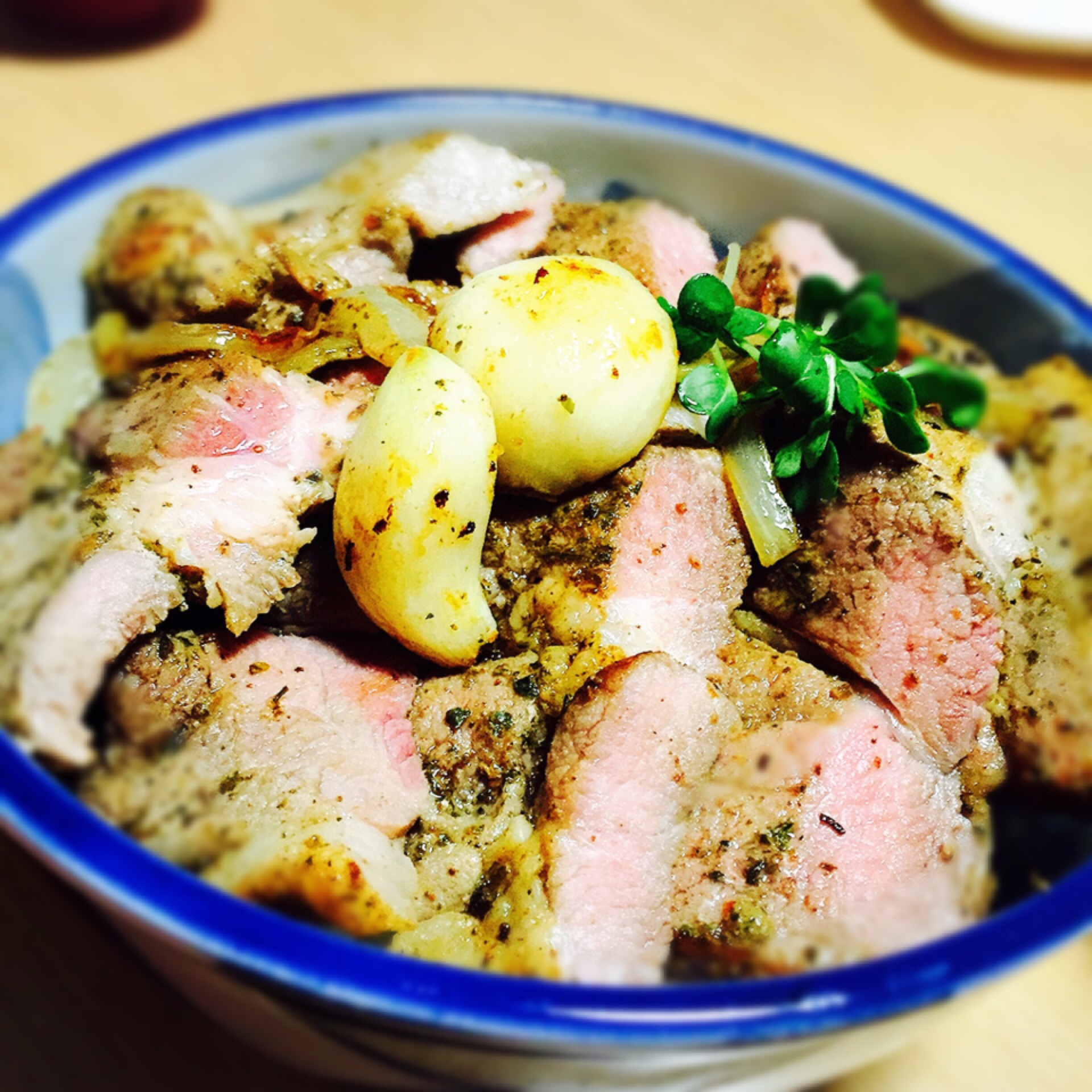 豚ｽﾃ丼❤︎