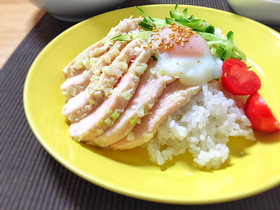 温玉香味鶏飯 #炊飯器オンリー