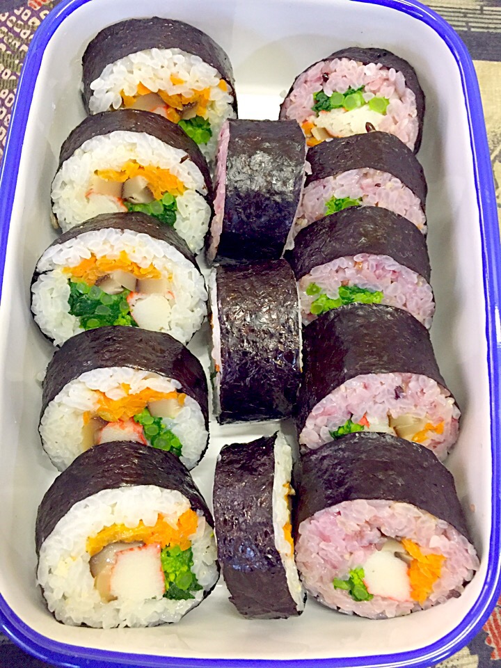 巻き寿司( ´ ▽ ` )ﾉ