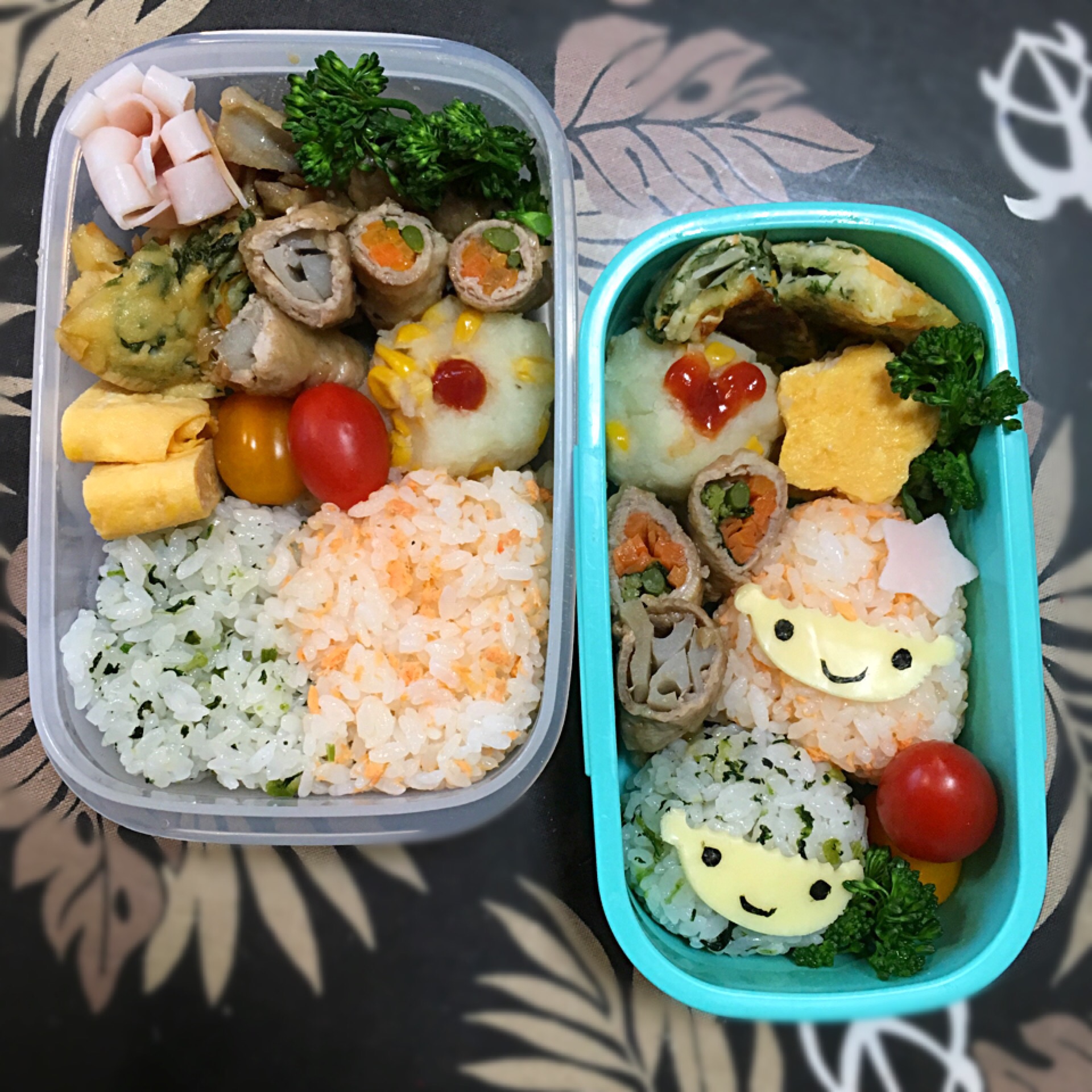 キキララの親子弁当