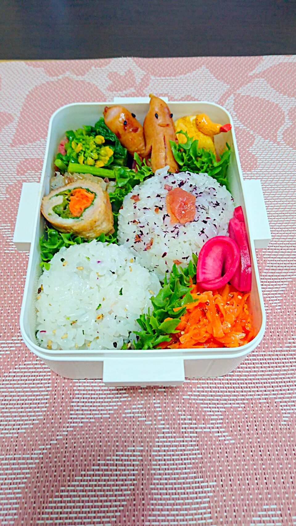 2016/3/29(火) 春ですよ弁当?✨