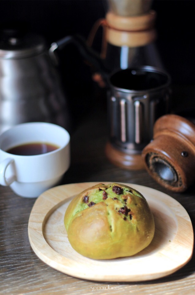 花見抹茶パン