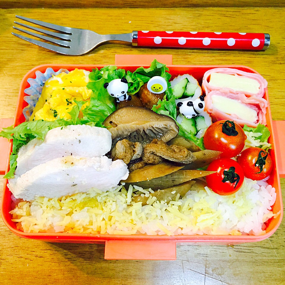 今日の息子のお弁当