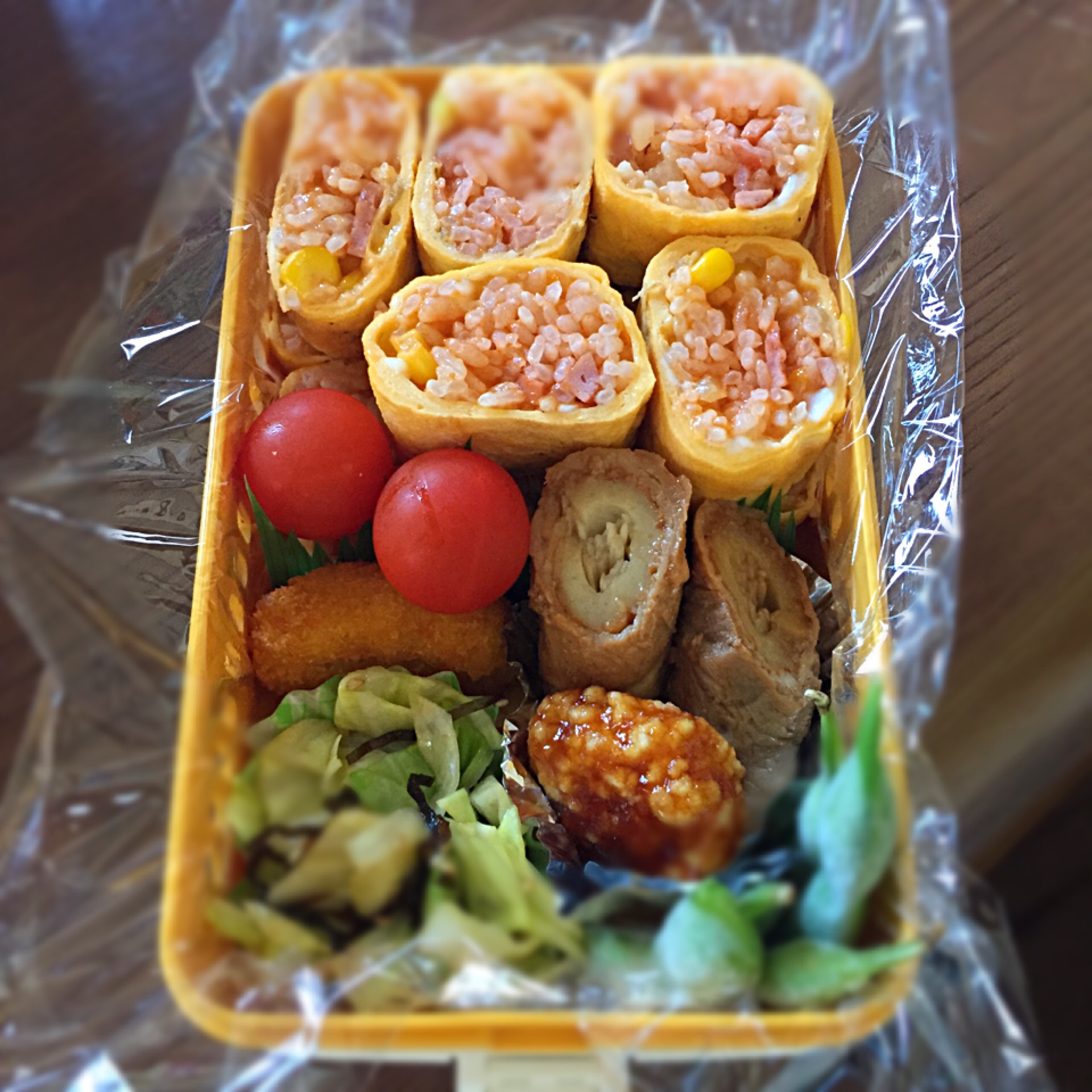 ロールオムライス弁当