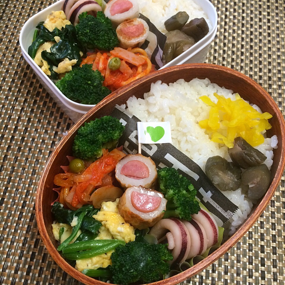 父さん&母さんのお弁当〜♬*ﾟ