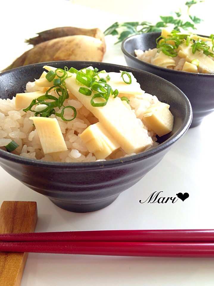 春の味覚♡筍ご飯