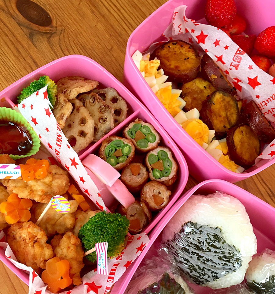 お花見弁当??