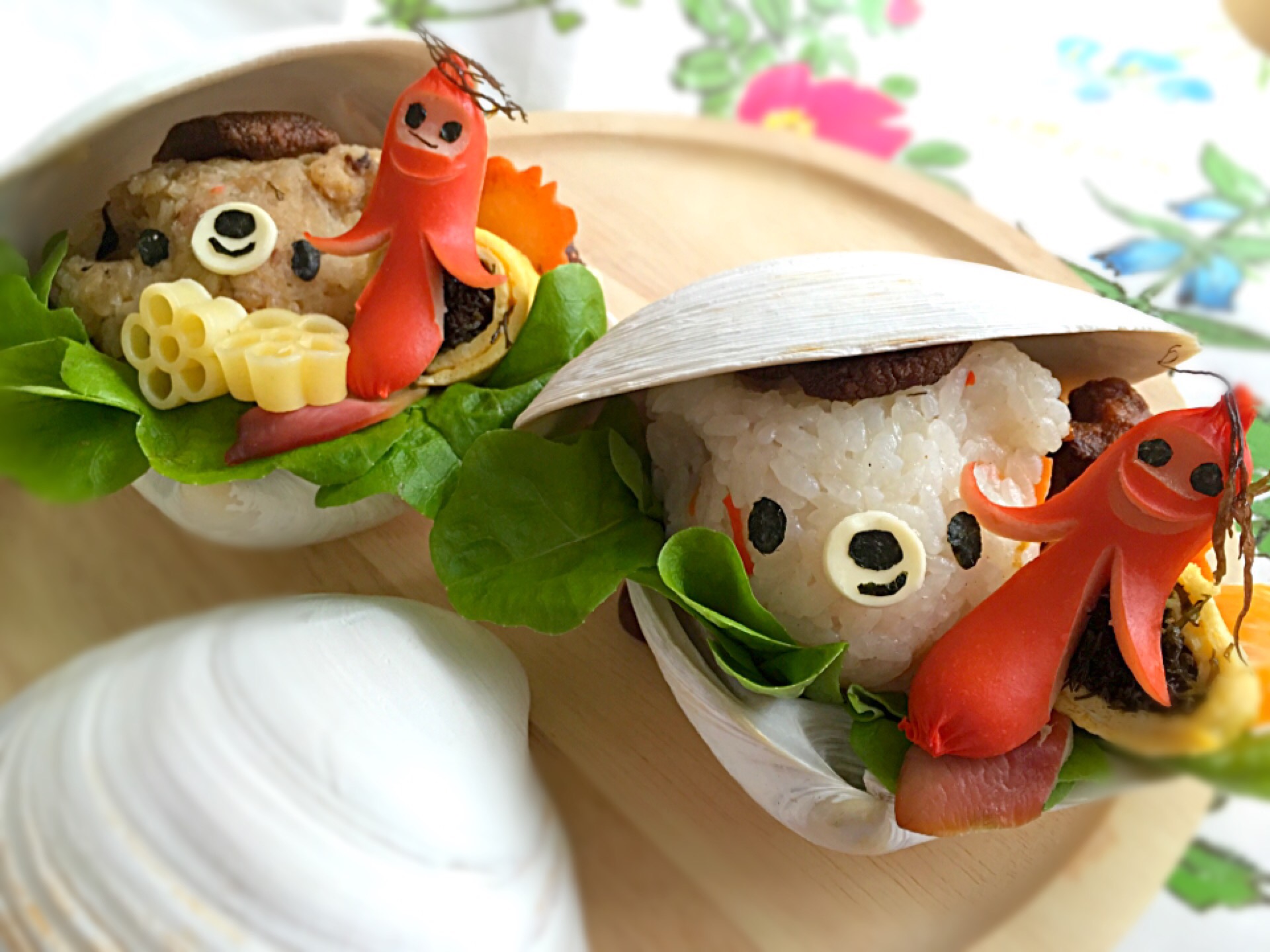 北海道産 ふのりね卵巻きとホッキ貝炊き込みご飯 お花見弁当グランプリ16 ヤマサ醤油株式会社