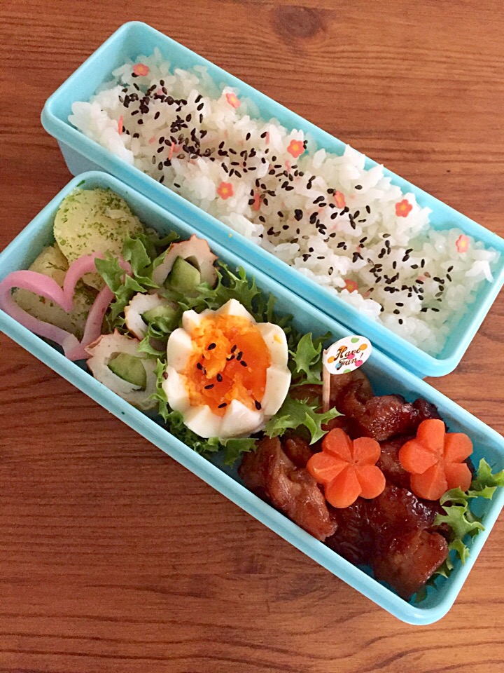 4/14 テリヤキチキン弁当?