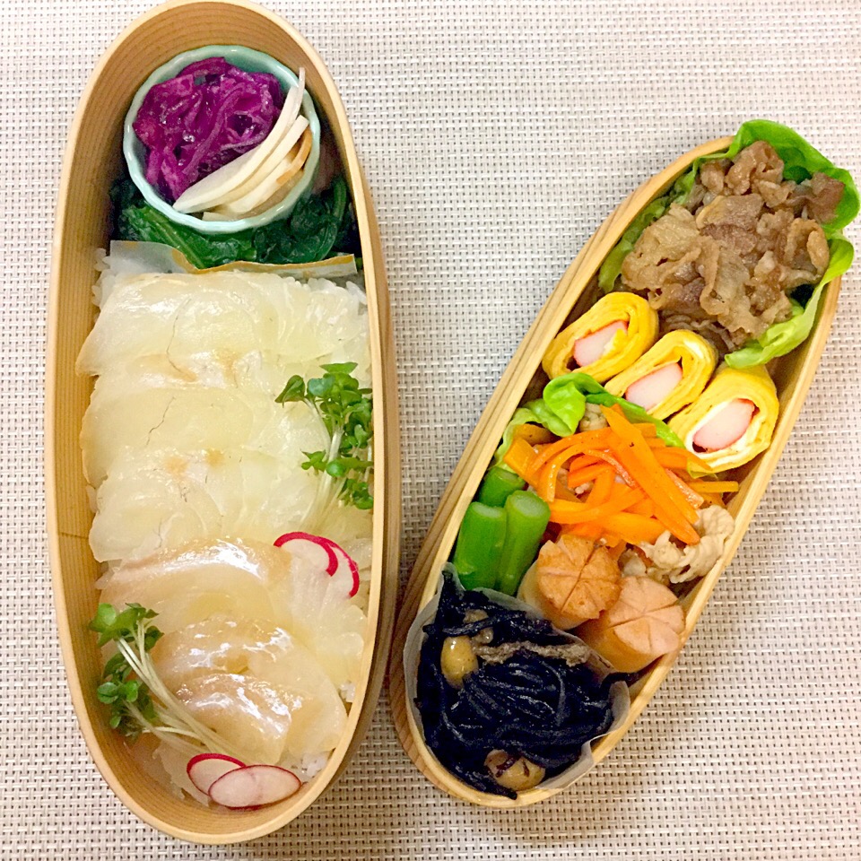 鯛昆布締め弁当