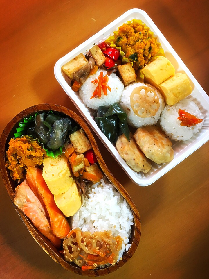 今日のお弁当♥︎二人分