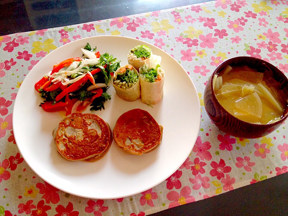 ベジ料理♡長芋と椎茸のフォアグラ風ご飯