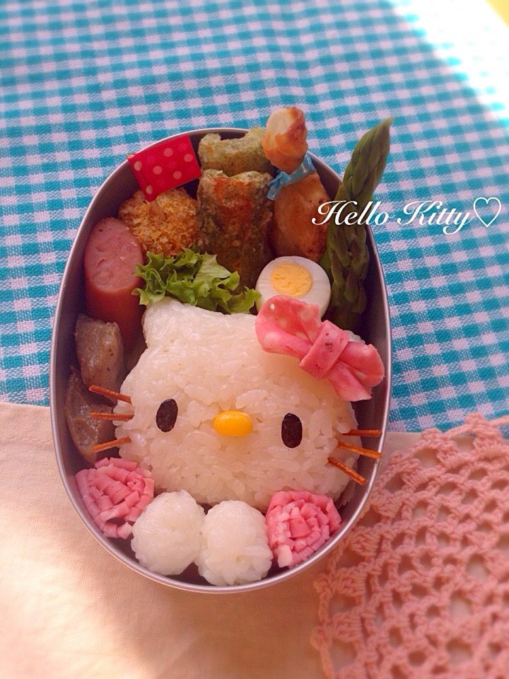 ハローキティのお弁当♡