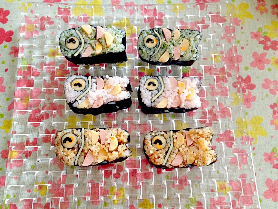 鯉のぼり飾り寿司