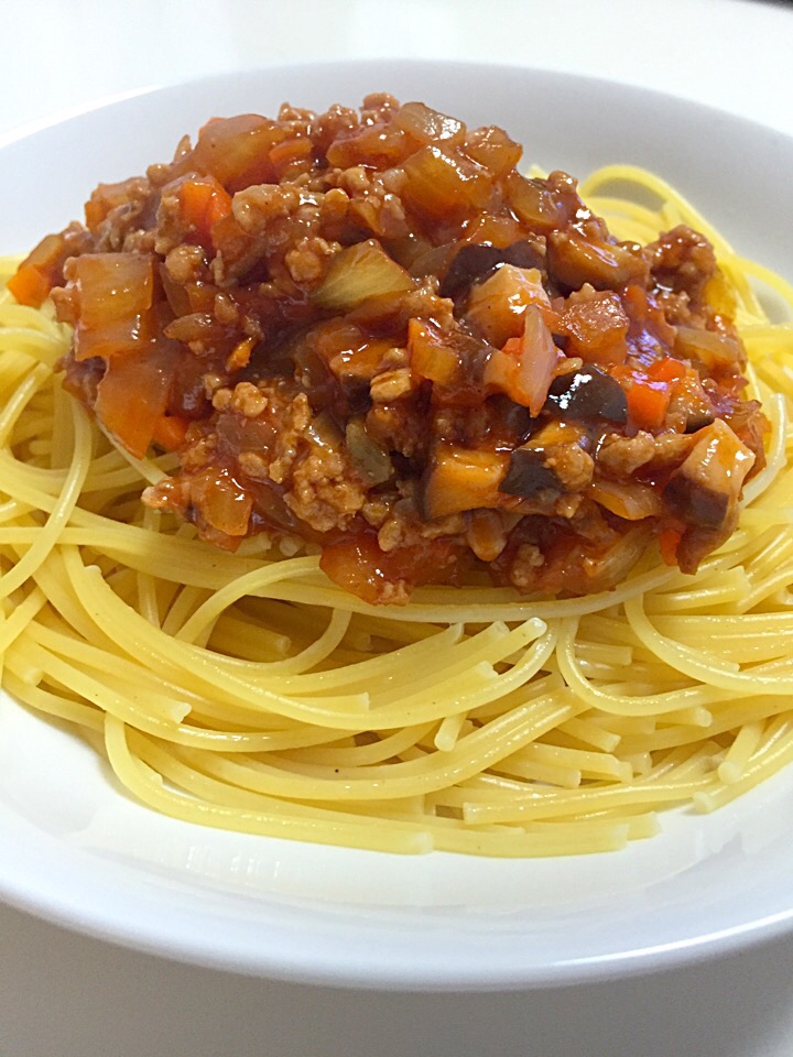 Meat sauce pasta