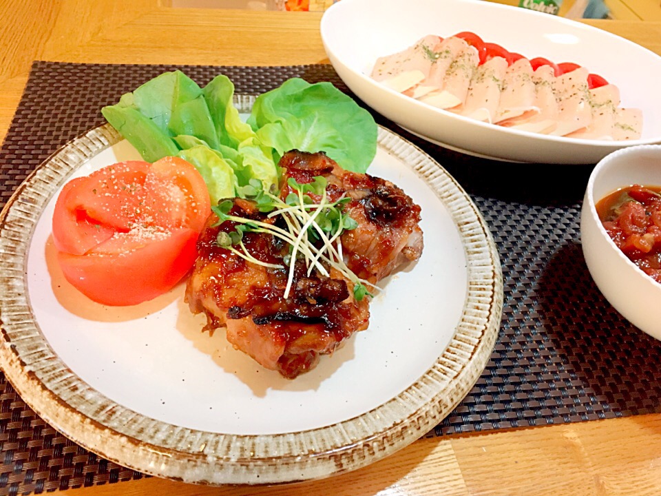 豆腐の肉巻き