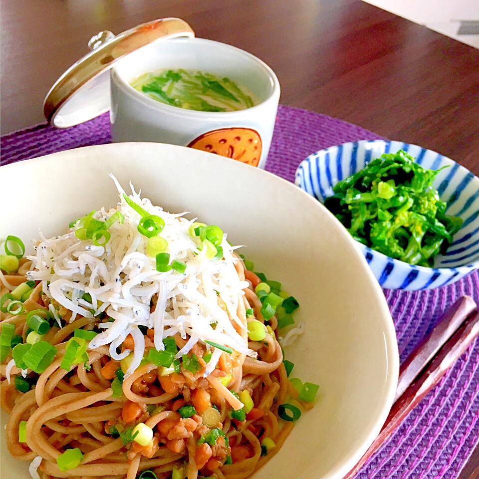 おろし納豆ぶっかけ蕎麦