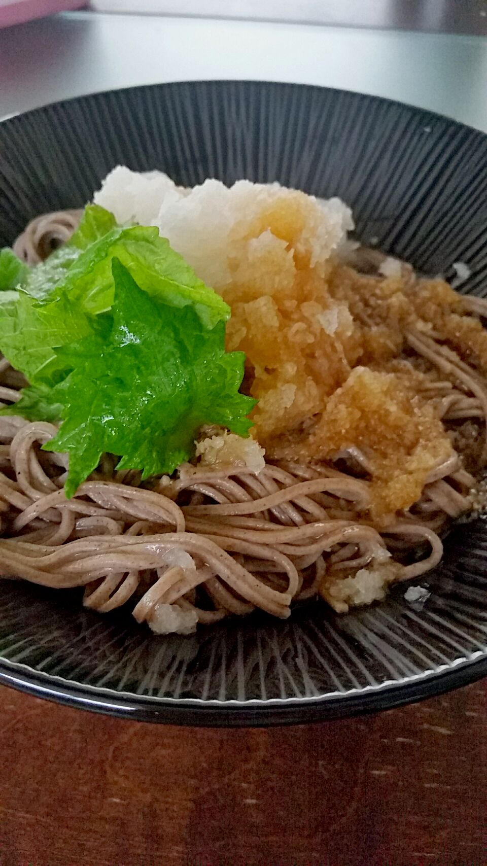 食欲ないけどおろし蕎麦は別腹