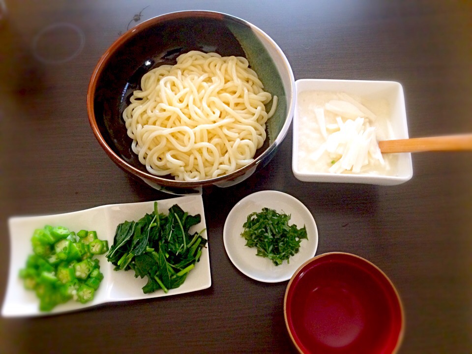 ぶっかけネバネバうどん