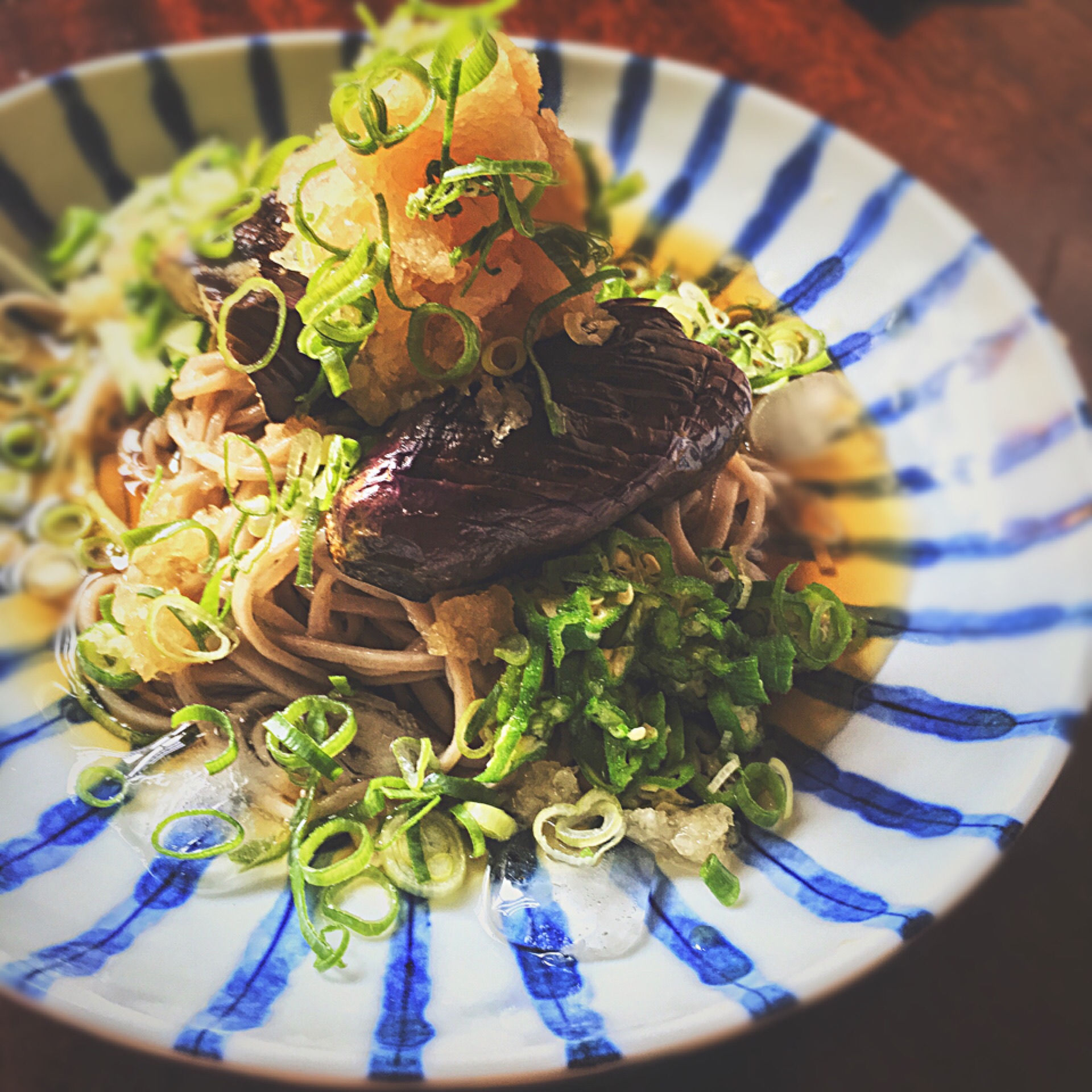 揚げなすおろし蕎麦??和食はいいですね〜✨ そしてまたビリヤニ作りします??