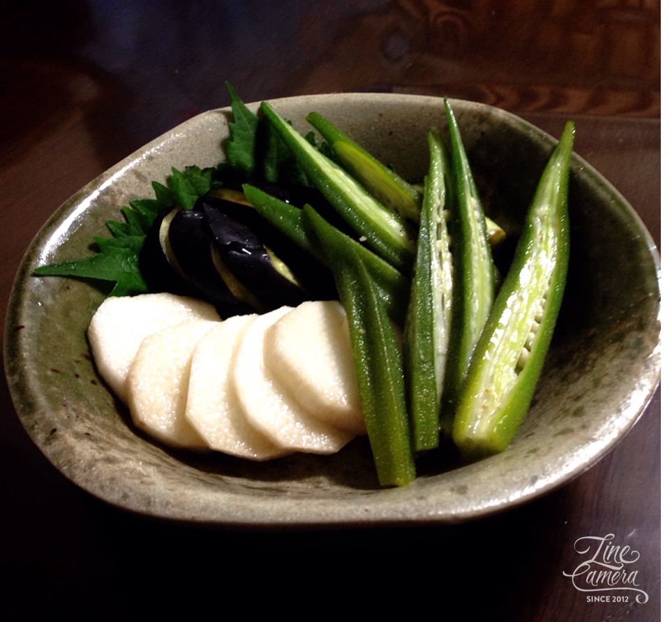 本当に美味しい( ´ ▽ ` )ﾉ咲きちゃんさんの料理 オクラの山葵生姜漬け 
山芋や茄子も美味しいよo(^▽^)o