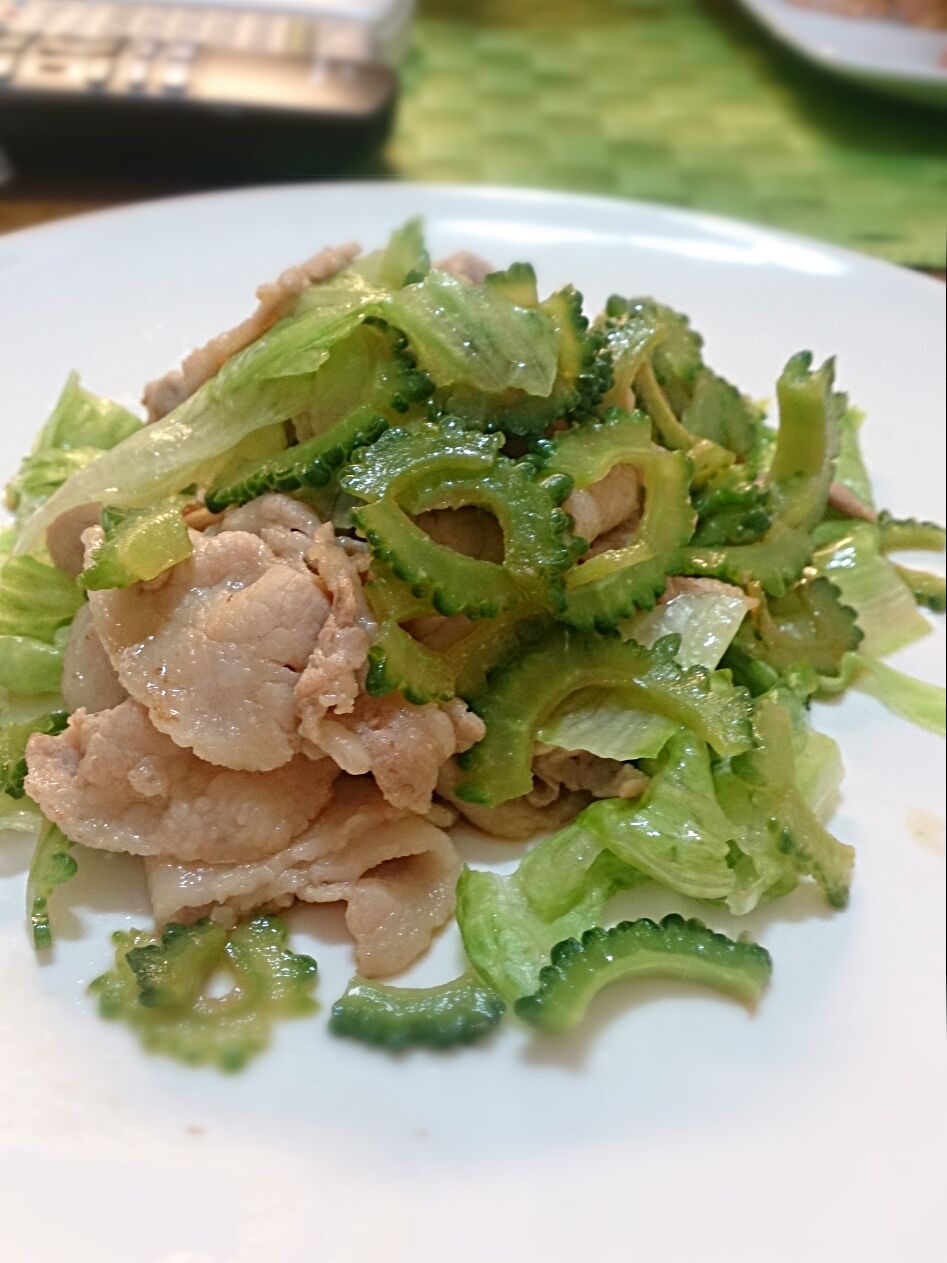ゴーヤと豚肉 レタスのポン酢炒め 夏バテ 熱中症対策 料理グランプリ16 ヤマサ醤油株式会社