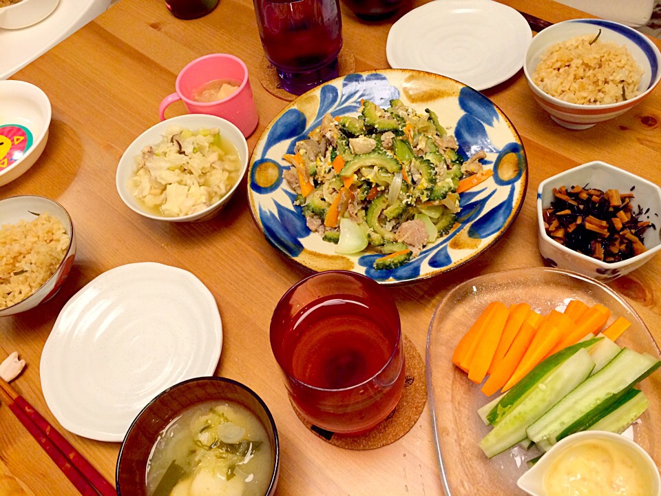 8月15日の晩ご飯