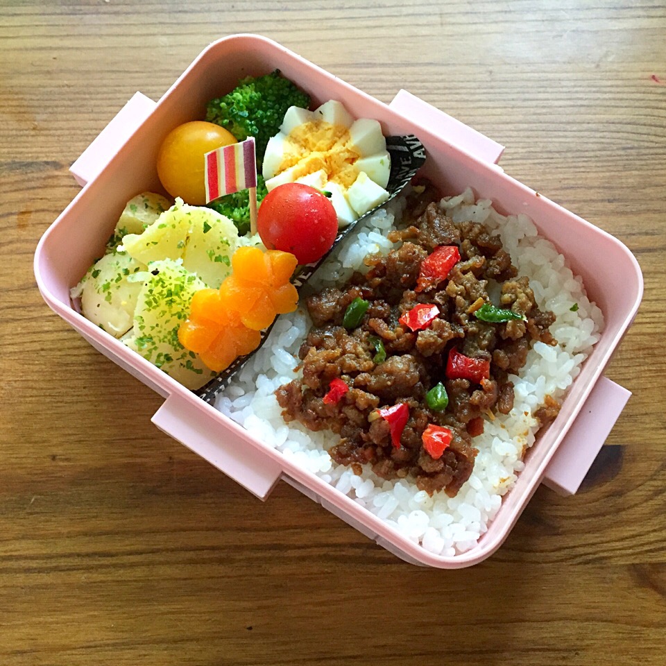 8/19 ドライカレー弁当?