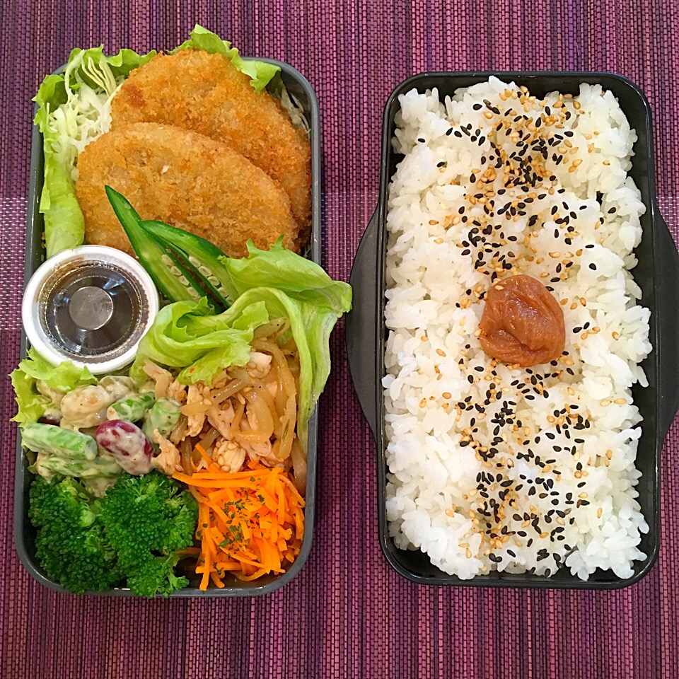 台風来てるよパパ弁当