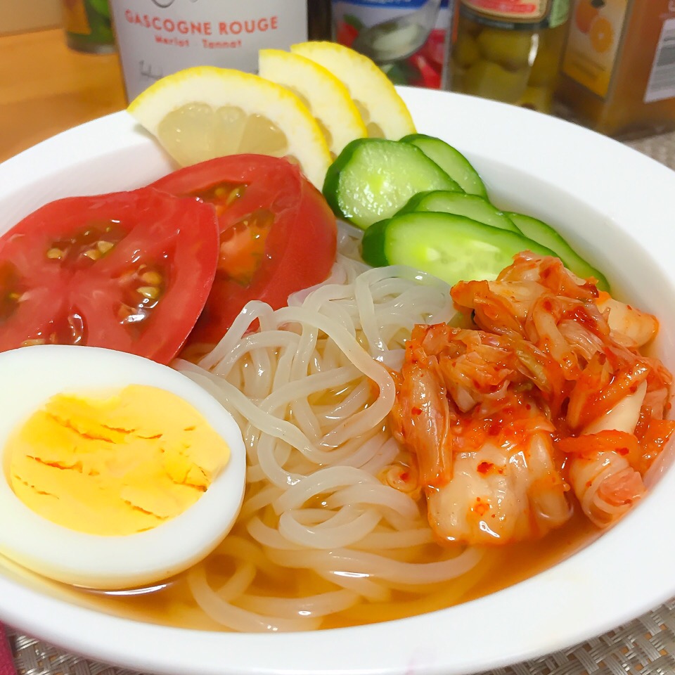 台風なのでおウチで盛岡冷麺??