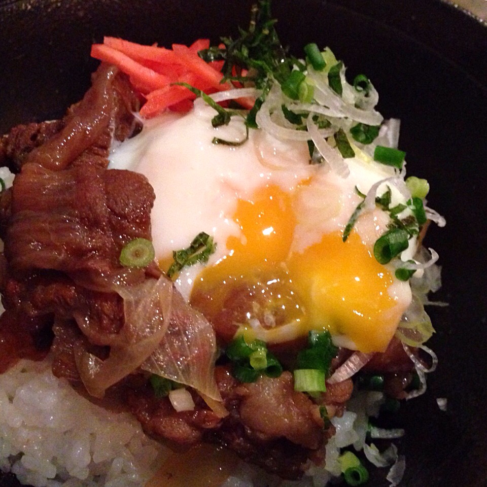 牛スジ牛丼