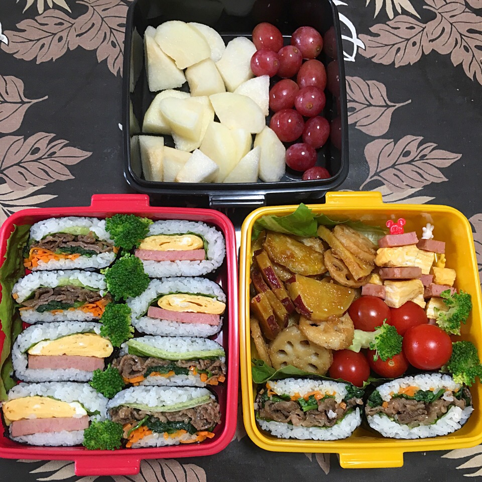 久しぶりのおにぎらず弁当