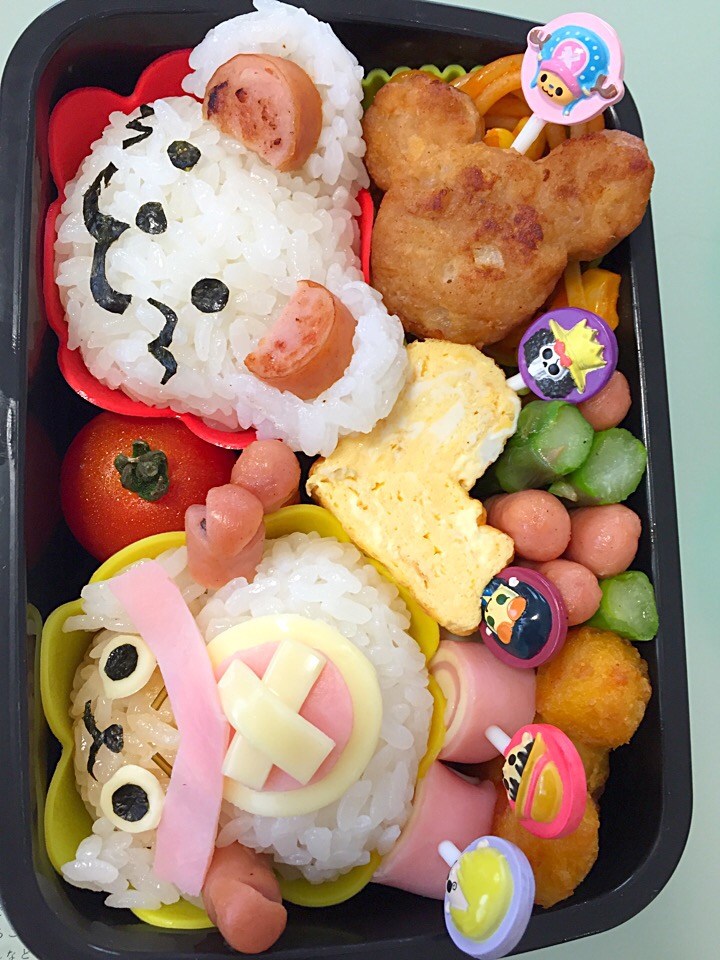 キャラ弁 ワンピース チョッパー新世界ver とパボ船長 Bento世界グランプリ16 ヤマサ醤油株式会社