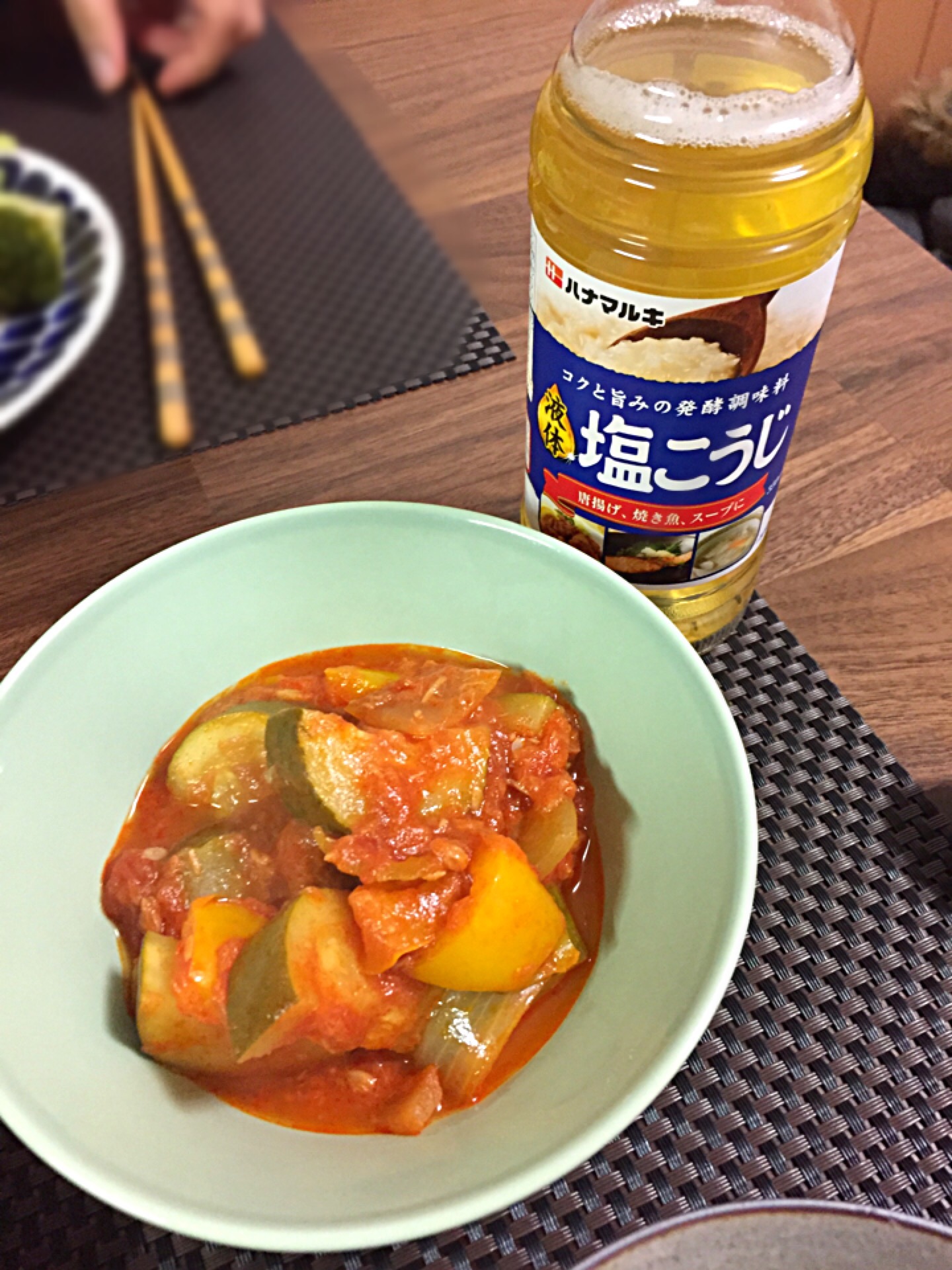 ズッキーニとツナのトマト煮