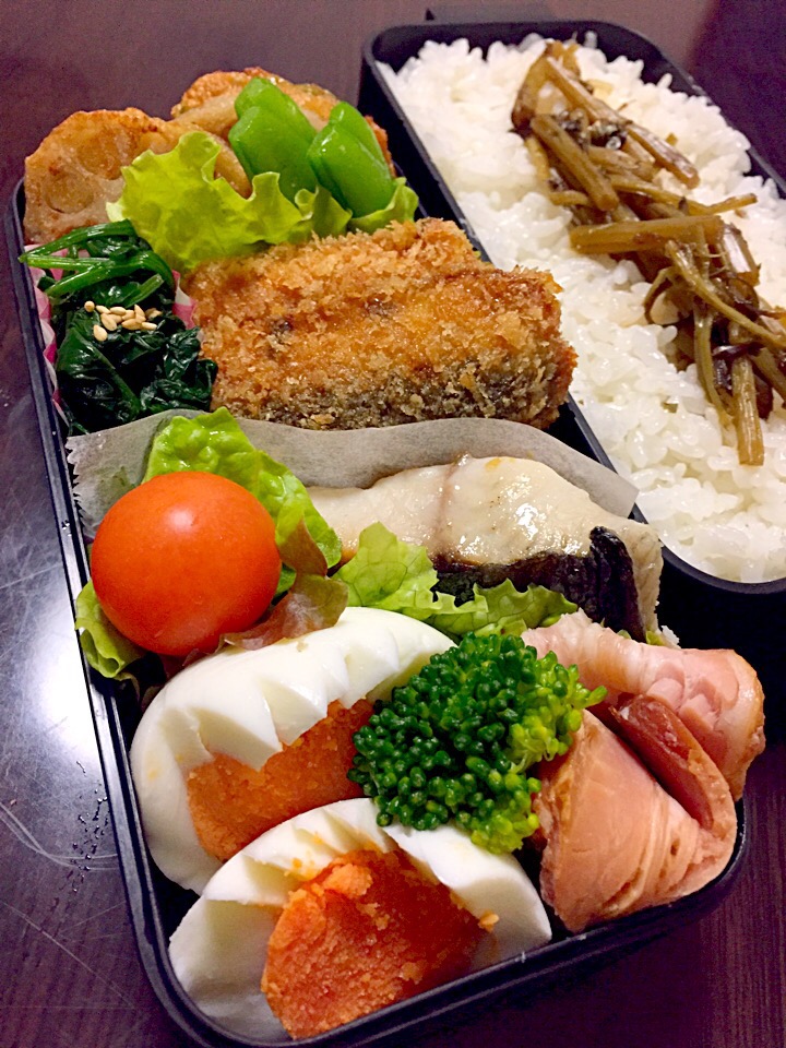 高校2年男子（まっ茶々）弁当?