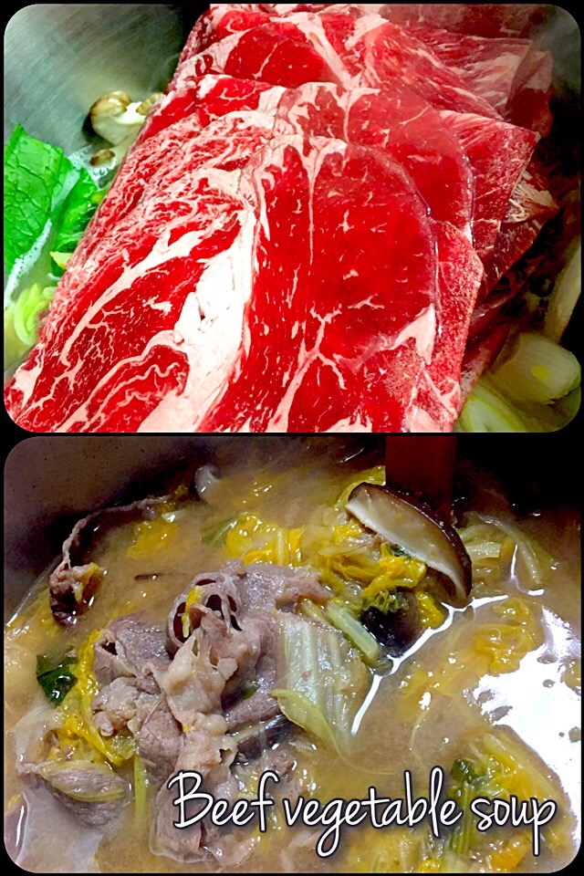 牛肉と野菜煮込み