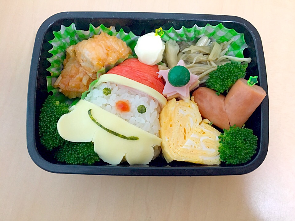 年少息子のクリスマス弁当♪