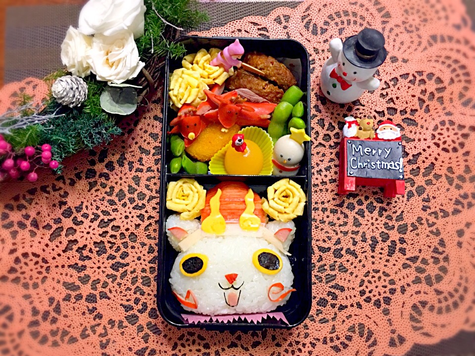 コマサンタ弁当?? メリークリスマス?