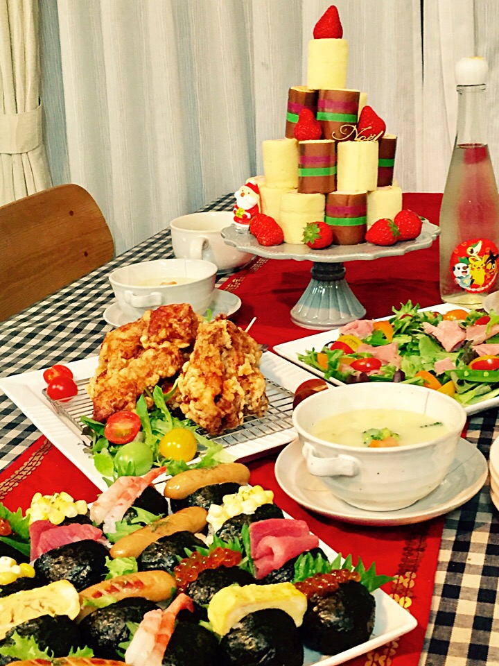和食でクリスマスパーティー