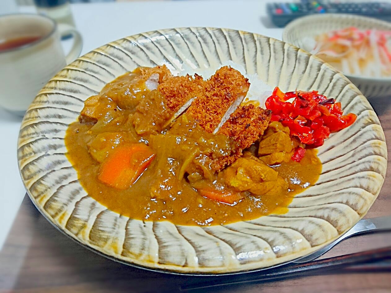 #カツカレー