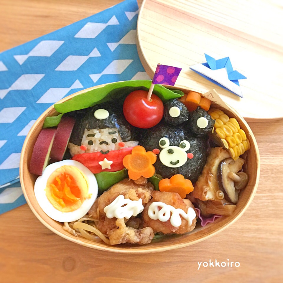 金太郎弁当♩ #こどもの日 #節句の日 #金太郎