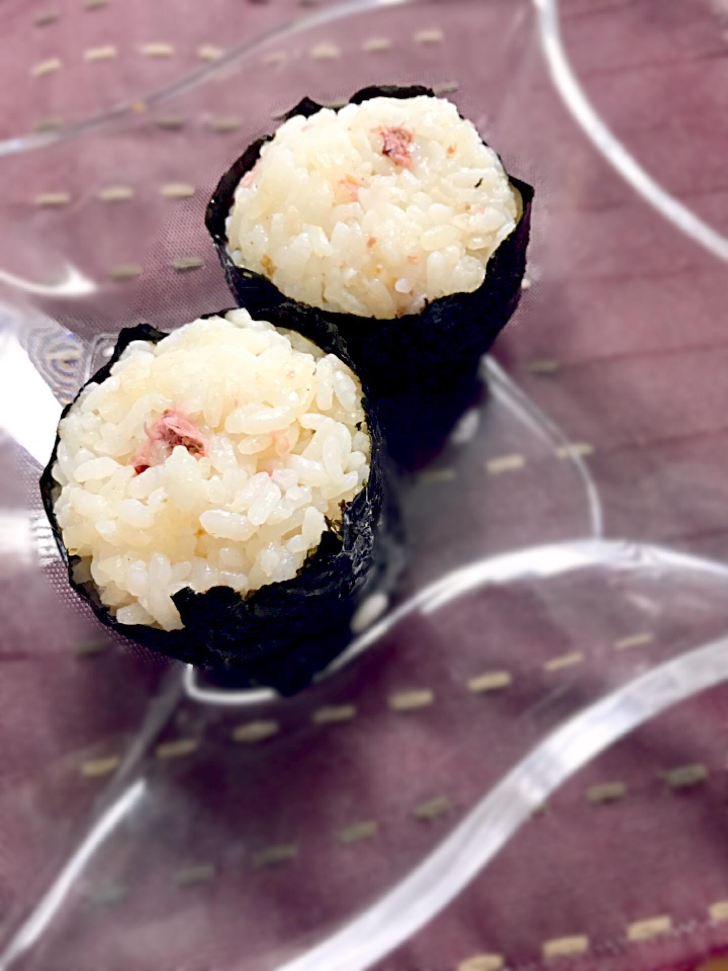 Sakura rice ball 
桜風おにぎり