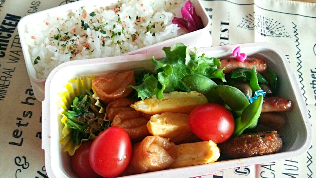 娘のお弁当～? 2017.4.10