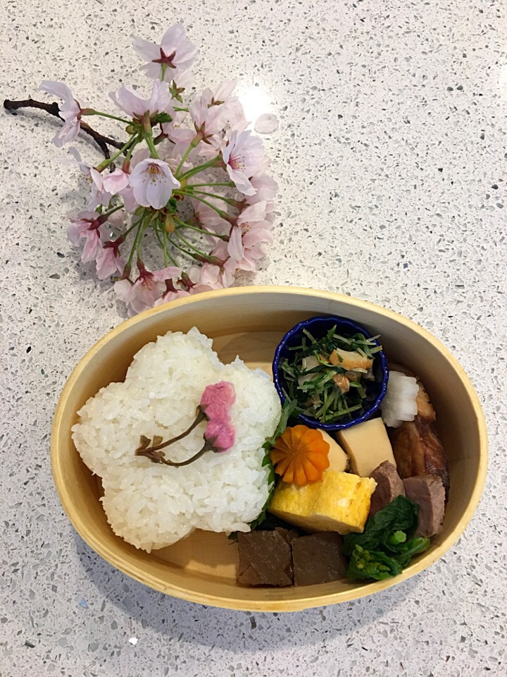 みんなの本日のお弁当は
気持ちだけお花見弁当?で
いってらっしゃぁい〜〜
#わっぱ弁当 #お弁当記録 #春