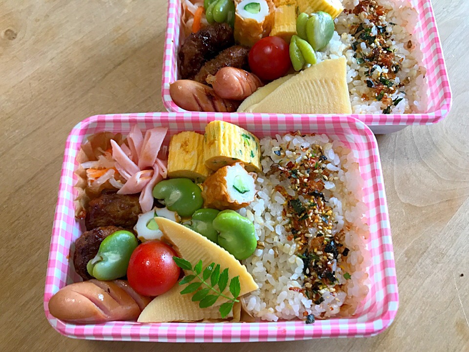 良いお天気☀️おでかけ弁当♬