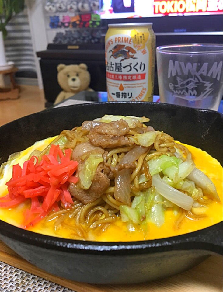 鉄板焼きそば✨