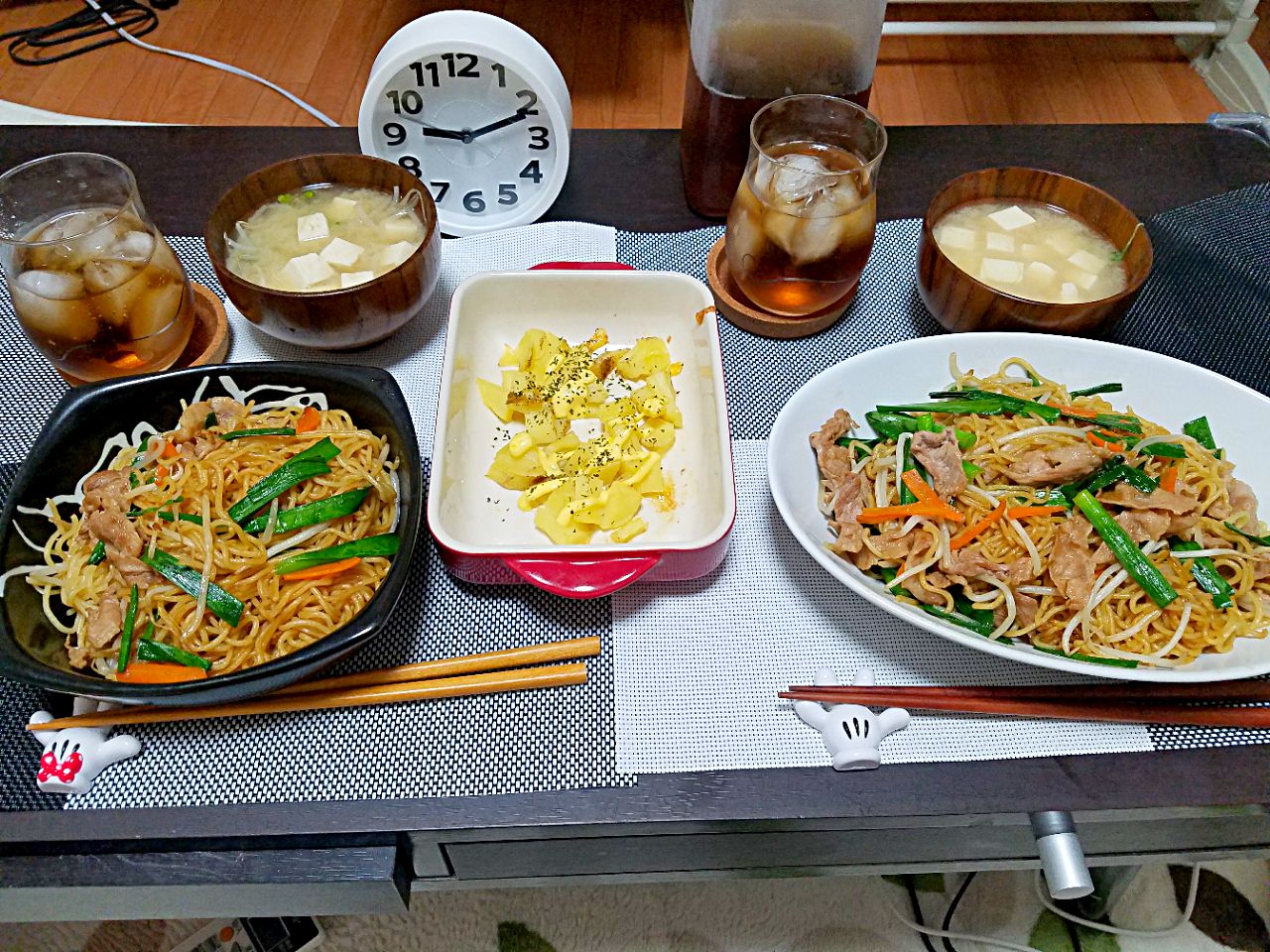 焼きそば！?ポテトのマヨバター焼き